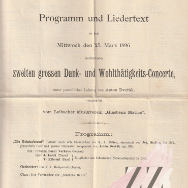 <a href="https://zakladnicazgodovine.si/product/koncertni-list-slovenske-glasbene-matice-na-dunaju-1896-anton-dvorak/">Koncertni list slovenske Glasbene matice na Dunaju 1896, Anton Dvořák</a> Knjige in Stari tiski