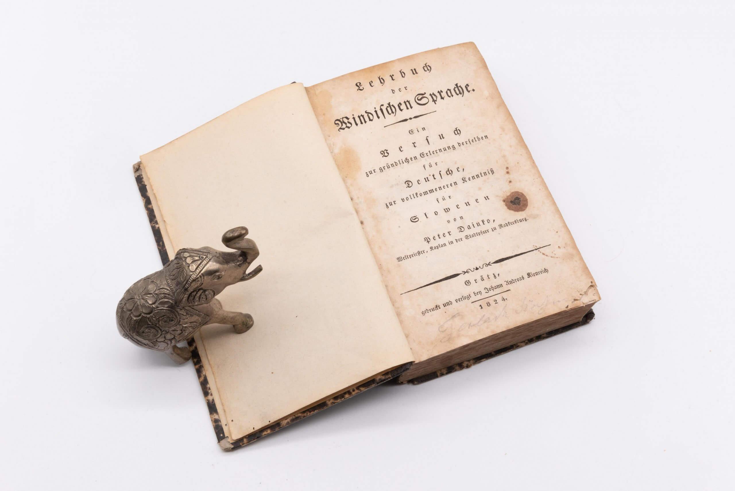 Dajnko Peter: Lehrbuch der Windischen Sprache, 1824. Dajnčica Antikvarne knjige Dajnko Peter: Lehrbuch der Windischen Sprache, 1824. Dajnčica Antikvarne knjige