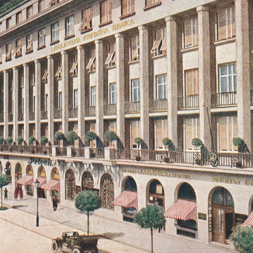 <a href="https://zakladnicazgodovine.si/product/ljubljana-palaca-ljubljanske-kreditne-banke/">Ljubljana – palača ljubljanske Kreditne banke</a> Razglednice