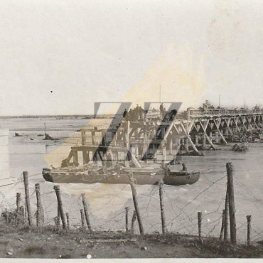 Tagliamento - uničen italijanski most
