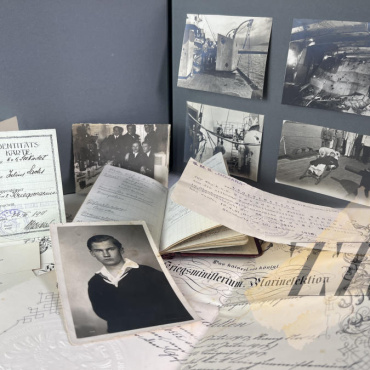SMS Novara: zapuščina oficirja kadeta, c. kr. vojna mornarica - k.u.k. kriegsmarine