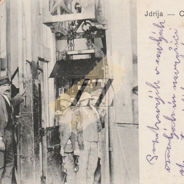 Idrija: c. kr. rudnik živega srebra - Rudarji
