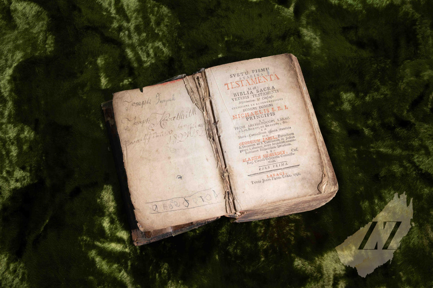 Japelj Jurij in Kumerdej Blaž: Svetu pismu stariga testamenta, 1791 Antikvarne knjige Japelj Jurij in Kumerdej Blaž: Svetu pismu stariga testamenta, 1791 Antikvarne knjige