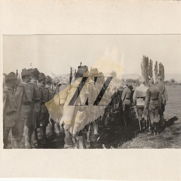 Šempas: Cesar Karel obisk, 1915