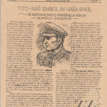 Dahavski poročevalec: glasilo Jugoslovanskega narodnega odbora v Dachau-u Časopisi