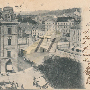 Ljubljana: Pogačarjev trg in Prešernov trg