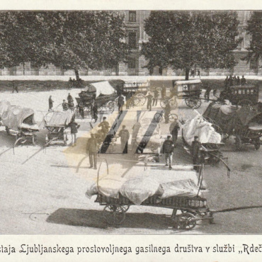 Ljubljana: Prostovoljno gasilno društvo
