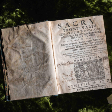 Svetokriški, Janez: Sacrum promptuarium, pars prima 1691